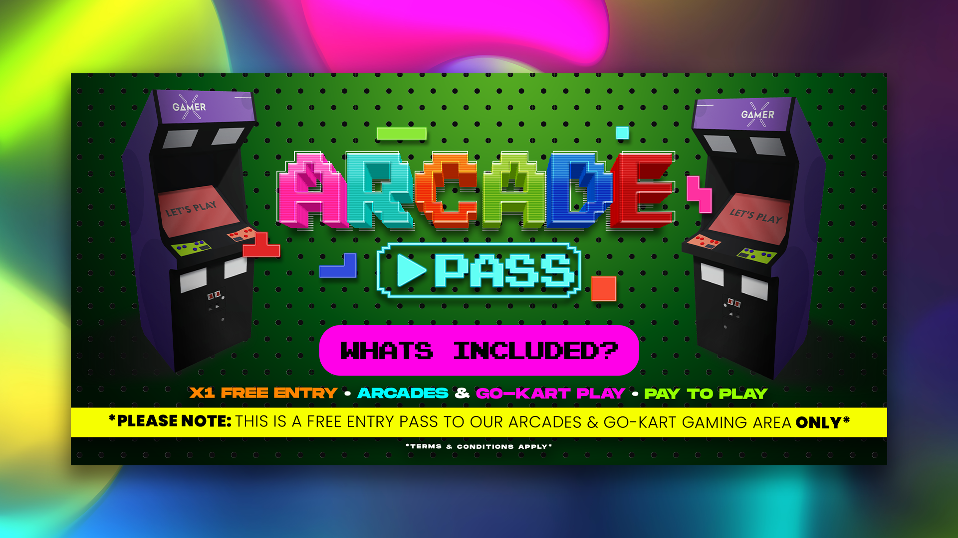 GAMER _ Arcade Pass